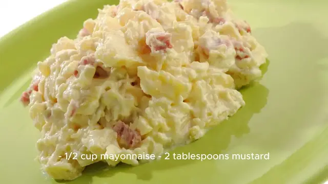 Video thumbnail for potato salad recipe