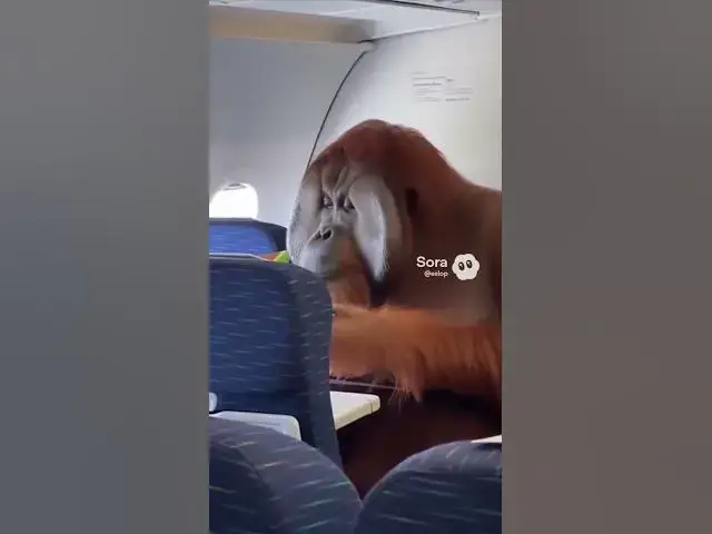 Video thumbnail for Lady loses it on flight