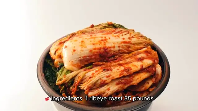 Video thumbnail for rib eye roast recipe