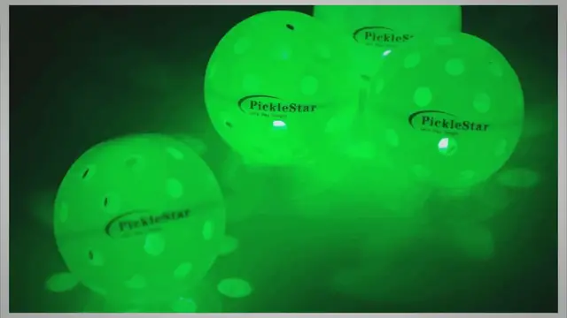 'Video thumbnail for Best LED Pickleball Set For Glow In The Dark Pickleball'