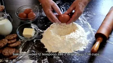 'Video thumbnail for Classic Waffle Recipe'