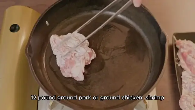 Video thumbnail for wonton recipe