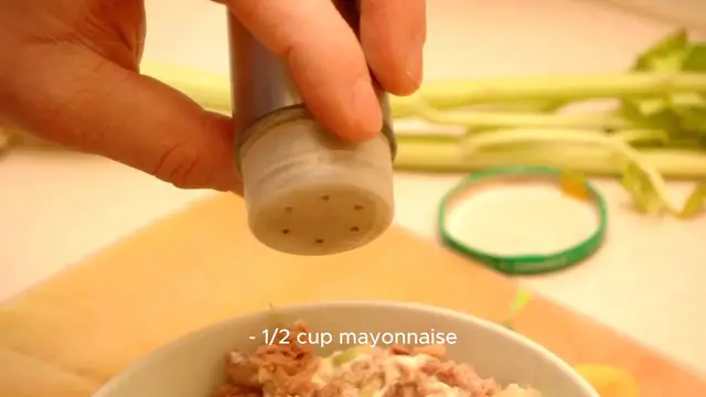 Video thumbnail for Tuna salad recipe
