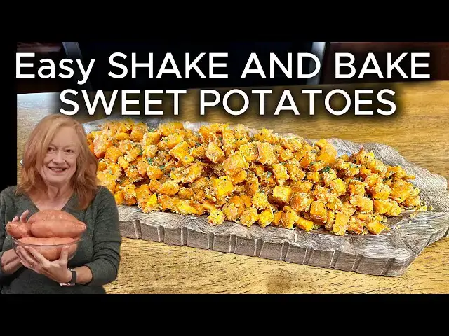 Video thumbnail for Shake and Bake SWEET POTATOES Easy Side Dish