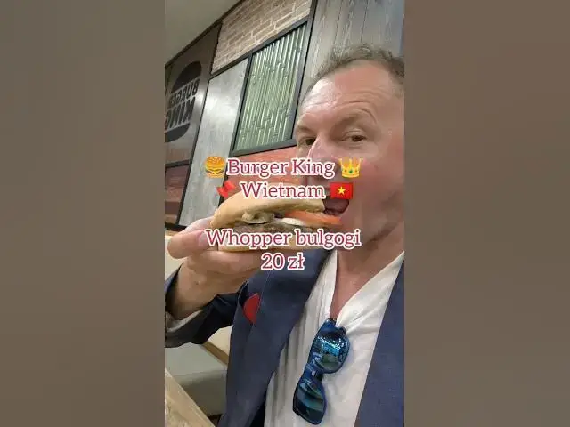 'Video thumbnail for Whopper Bulgogi na lotnisku Phu Quoc ✈️🍔 | Czy warto za 20 zł?'