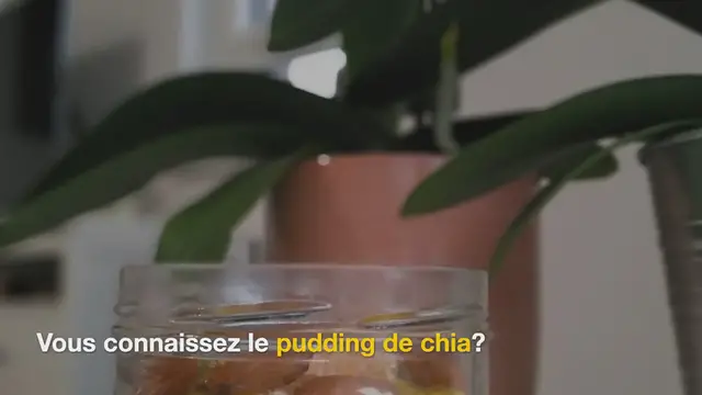 Video thumbnail for Pudding de chia et graines de lin aux agrumes
