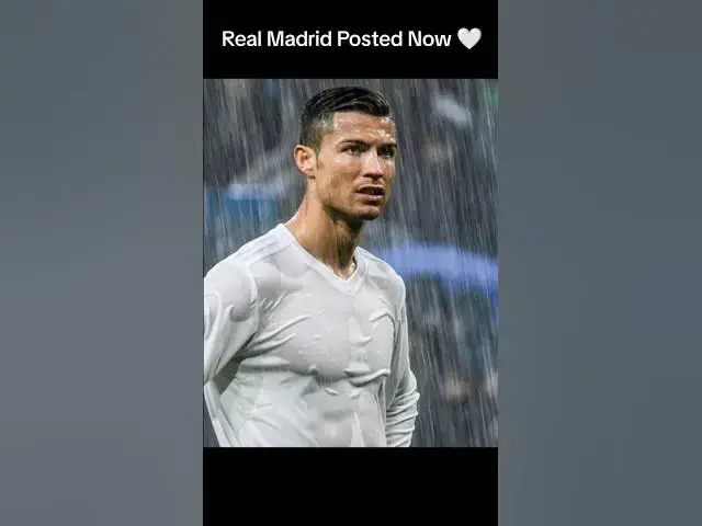 Video thumbnail for Real Madrid Posted Now On Facebook 🤍🔥 #realmadrid #cristianoronaldo #ريال_مدريد #رونالدو #كريستيانو