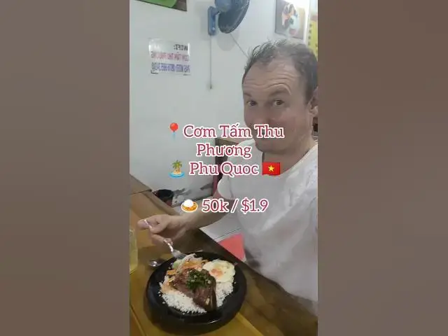 'Video thumbnail for Cơm Tấm in Phú Quốc 🌴 The Pork Rib and Egg You Must Try'