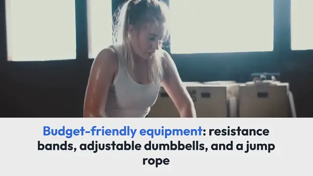 Video thumbnail for Creating a Home Gym: Affordable Equipment and Space-Saving Tips