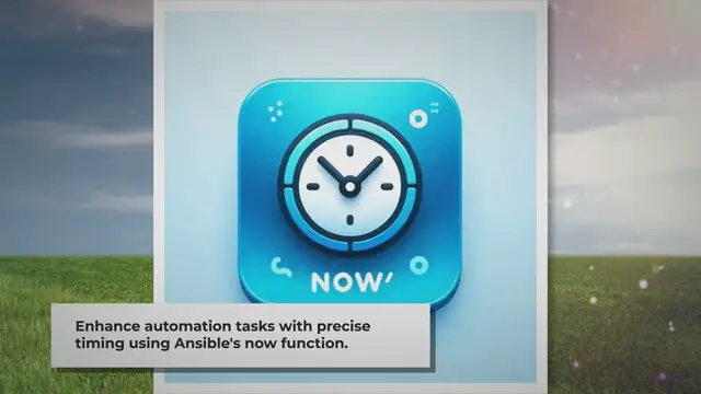 Video thumbnail for Mastering Time with Ansible: The Power of the Now Function