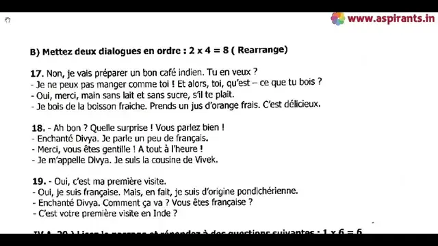 Video thumbnail for 11th French Quarterly Exam Model Question Paper 2018-19 | Coimbatore District