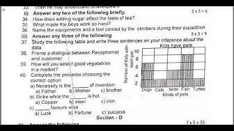 Video thumbnail for 12th English First Revision Question Paper 2019-20 | Tirunelveli District | Team Aspirants