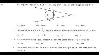 Video thumbnail for 10th Maths Half Yearly Question Paper 2019-20 | Puducherry | English Medium