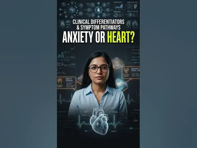 Video thumbnail for Anxiety differential-arrhythmia #anxietyrelief #anxiety #shorts