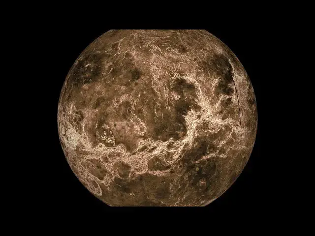 'Video thumbnail for 女神の名前が付けられた金星の地形'