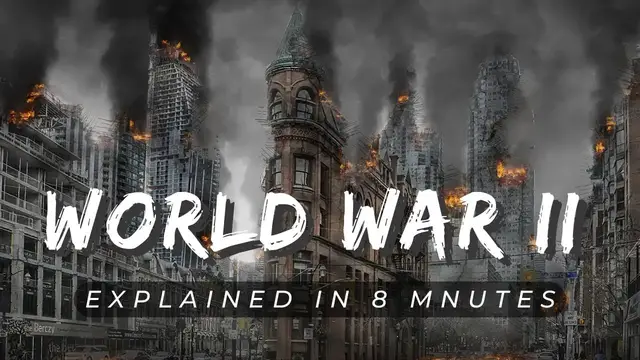 Video thumbnail for World War 2 - Explained in 8 Minutes .