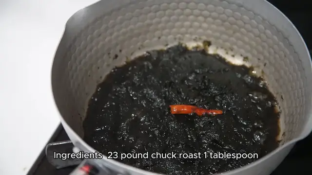 Video thumbnail for chuck roast crock pot recipe