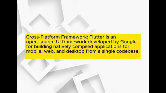 Video thumbnail for Key Features of Flutter Firebase Integration