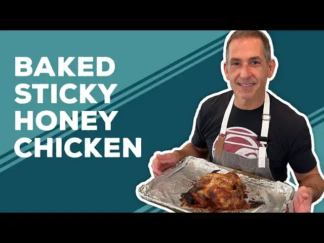 Video thumbnail for Love & Best Dishes: Baked Sticky Honey Chicken Recipe | Baked Whole Chicken Recipes for Dinner