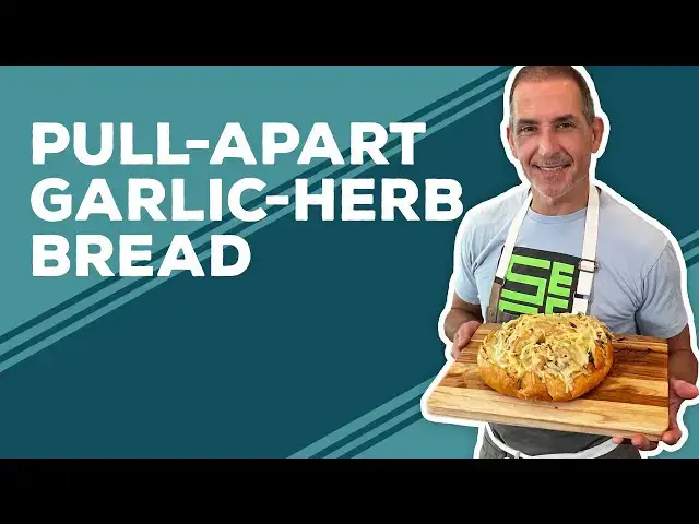 Video thumbnail for Love & Best Dishes: Pull-Apart Garlic-Herb Bread Recipe | Appetizer Bread Recipes