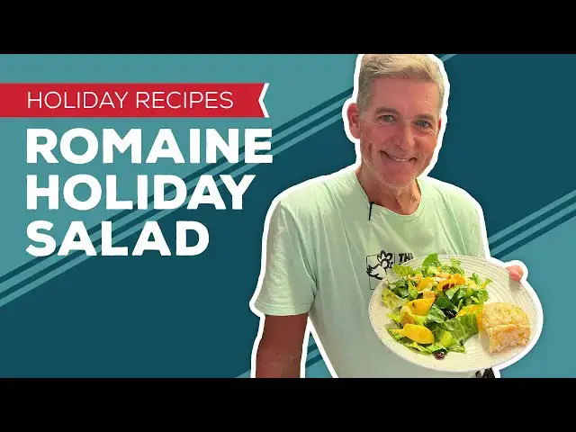 Video thumbnail for Holiday Cooking & Baking Recipes: Romaine Holiday Salad Recipe | Christmas Salad Ideas