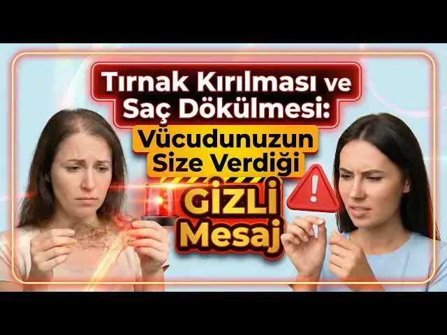 Video thumbnail for Tırnak Kırılması ve Saç Dökülmesi: Vücudunuzun Size Verdiği "GİZLİ" Mesaj