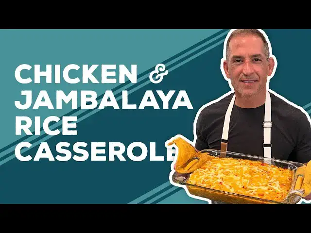 Video thumbnail for Love & Best Dishes: Chicken and Jambalaya Rice Casserole Recipe