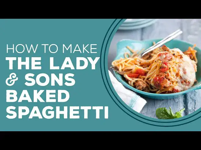 Video thumbnail for Blast from the Past: The Lady & Sons Baked Spaghetti Recipe | Dinner Ideas for Family