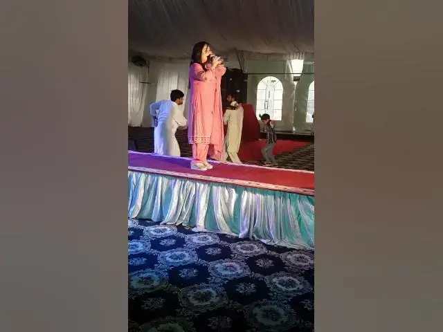 Video thumbnail for Bibi Shirini song At an Event in Abbottabad