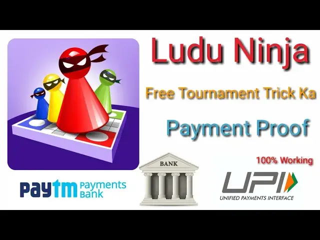 Video thumbnail for ludu ninja free tournament trick ka payment proof