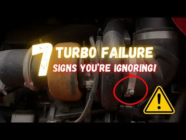 Video thumbnail for 7 Turbocharger Failure Signs You’re Ignoring (Don’t Let Your Turbo Die!)