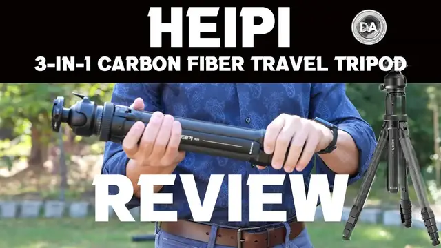 Video thumbnail for HEIPI W28 3-in-1 Carbon Fiber Travel Tripod Review | Beyond Peak Design?