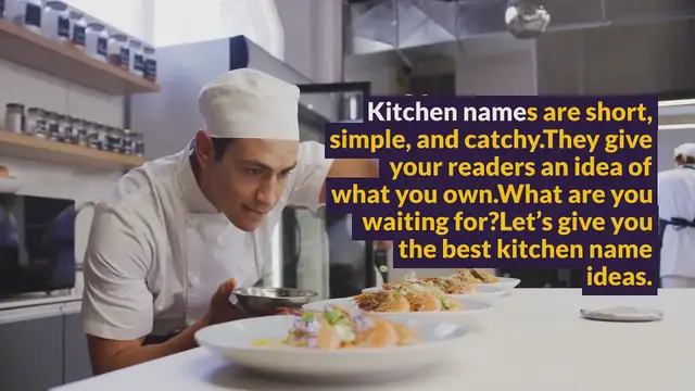 Video thumbnail for 800+ Creative Kitchen Names Ideas for Your Inspiration