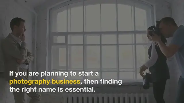 Video thumbnail for 900+ Best Photography Business Names Ideas to Choose From