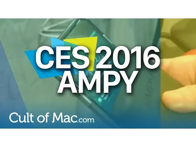 'Video thumbnail for AMPY MOVE charges your iPhone with motion | CES 2016'