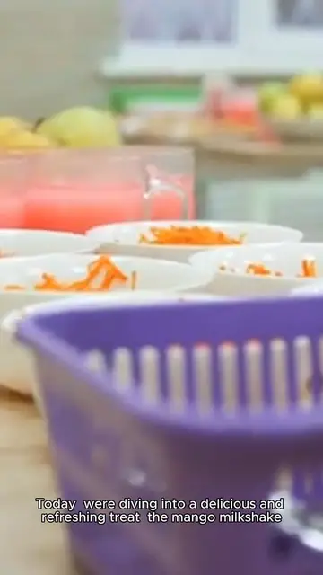 'Video thumbnail for Mango milkshake'
