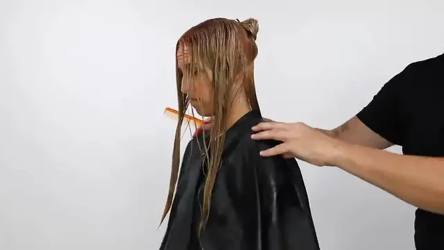 Video thumbnail for Long One Length Haircut Tutorial Plus Face Frame