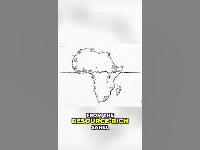 Video thumbnail for Africa's HIDDEN Trade Map: The Sahara Barrier REVEALED! #shorts