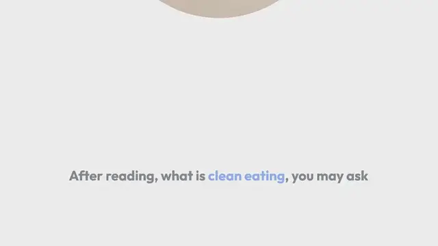 Video thumbnail for How To Start Eating Clean With 3 Steps To Ensure You Succeed: