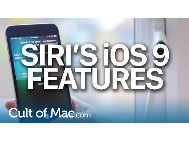 'Video thumbnail for iOS 9 Siri Features | What's New?'