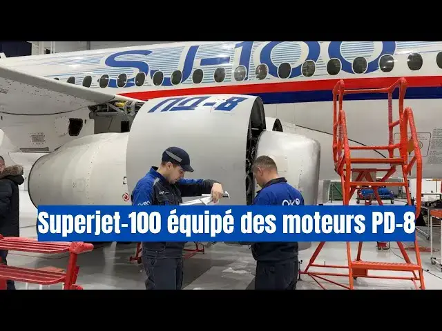 'Video thumbnail for Superjet-100 avec moteur PD-8 : premier vol en mars. MC-21-310RUS prévu pour l'été.'