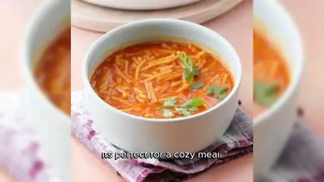 Video thumbnail for Sopa de Fideo (Mexican Noodle Soup) Recipe