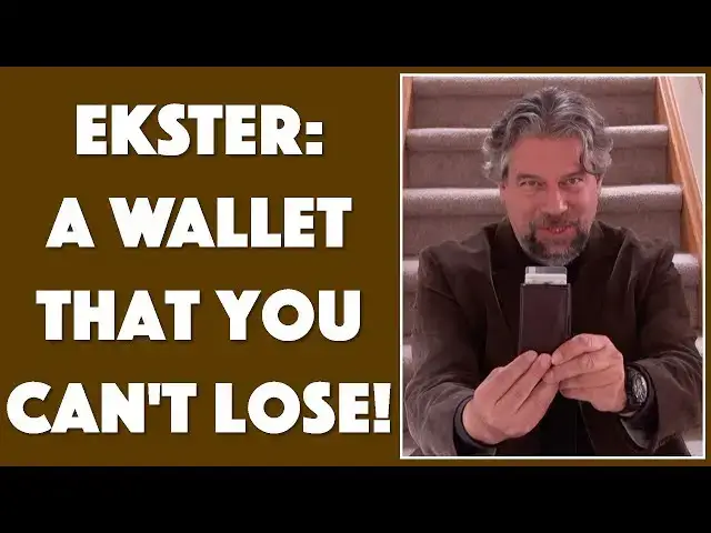 Video thumbnail for The Ekster Parliament Wallet with Tracker - REVIEWED