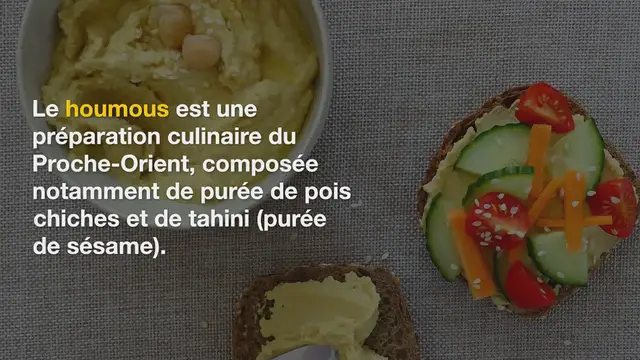 Video thumbnail for Houmous au curry et à l’huile de sésame