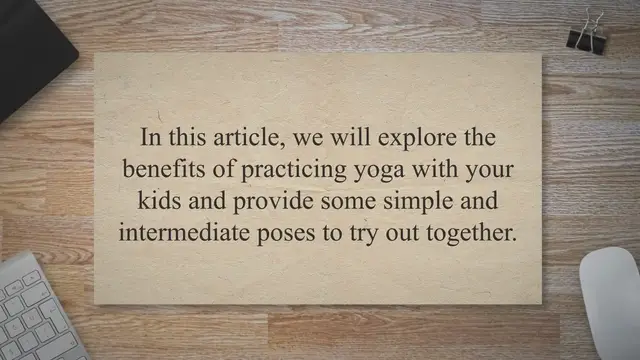 Video thumbnail for Family Fun: Yoga Poses to Do with Your Kids