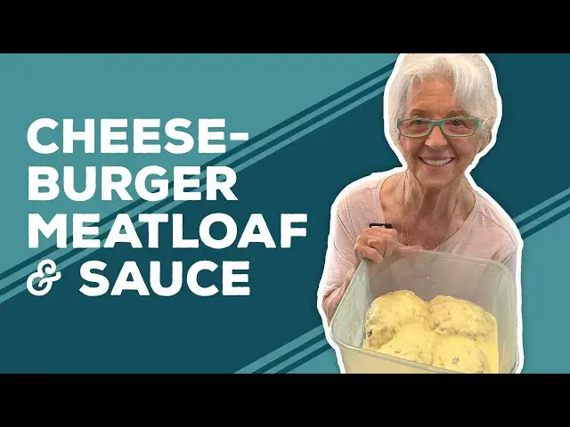 Video thumbnail for Love & Best Dishes: Cheeseburger Meatloaf and Sauce Recipe | Ground Beef Recipes for Dinner
