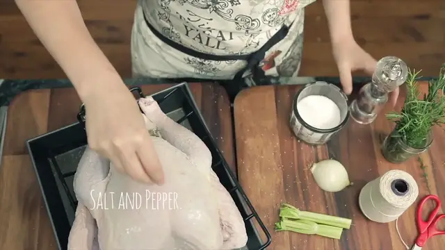 Video thumbnail for 
				 Stuffing a Turkey