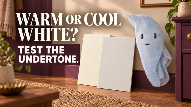 Video thumbnail for Warm vs Cool White Paint: The Undertone Test | Velvet Abode