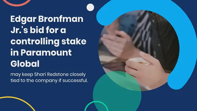 Video thumbnail for Bronfman’s Paramount bid could keep Shari Redstone involved at the company