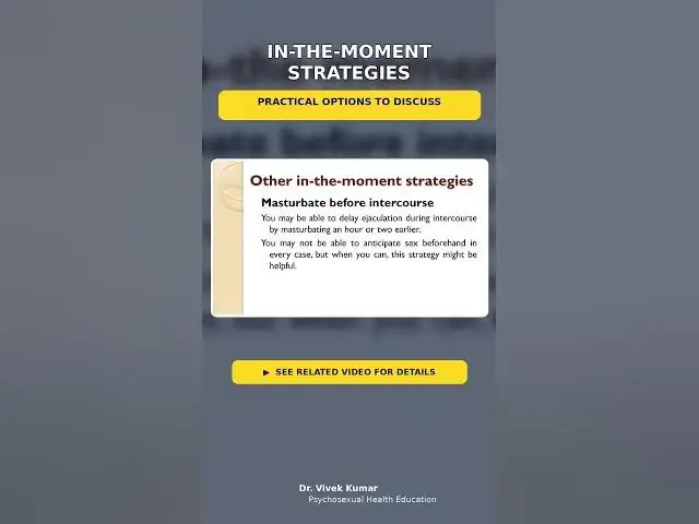 Video thumbnail for 10 In the moment strategies. #sexualdissatisfaction